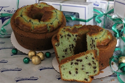 St. Patrick's Day Mint Chocolate Chip Cake